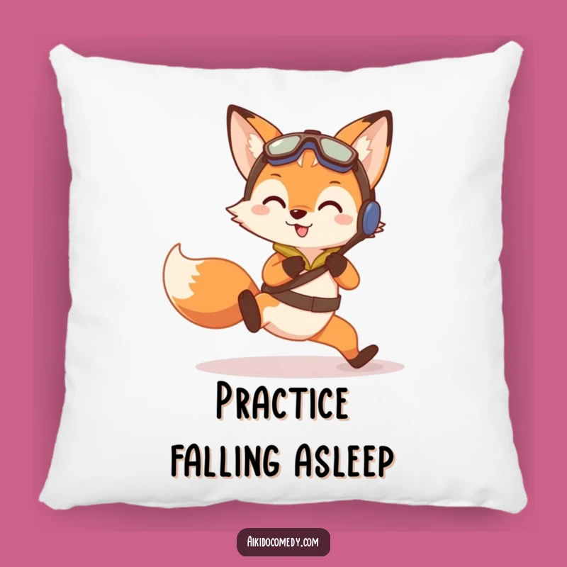 Funny Fox Aikido Pillow - Cosy Practice Fall Cushion