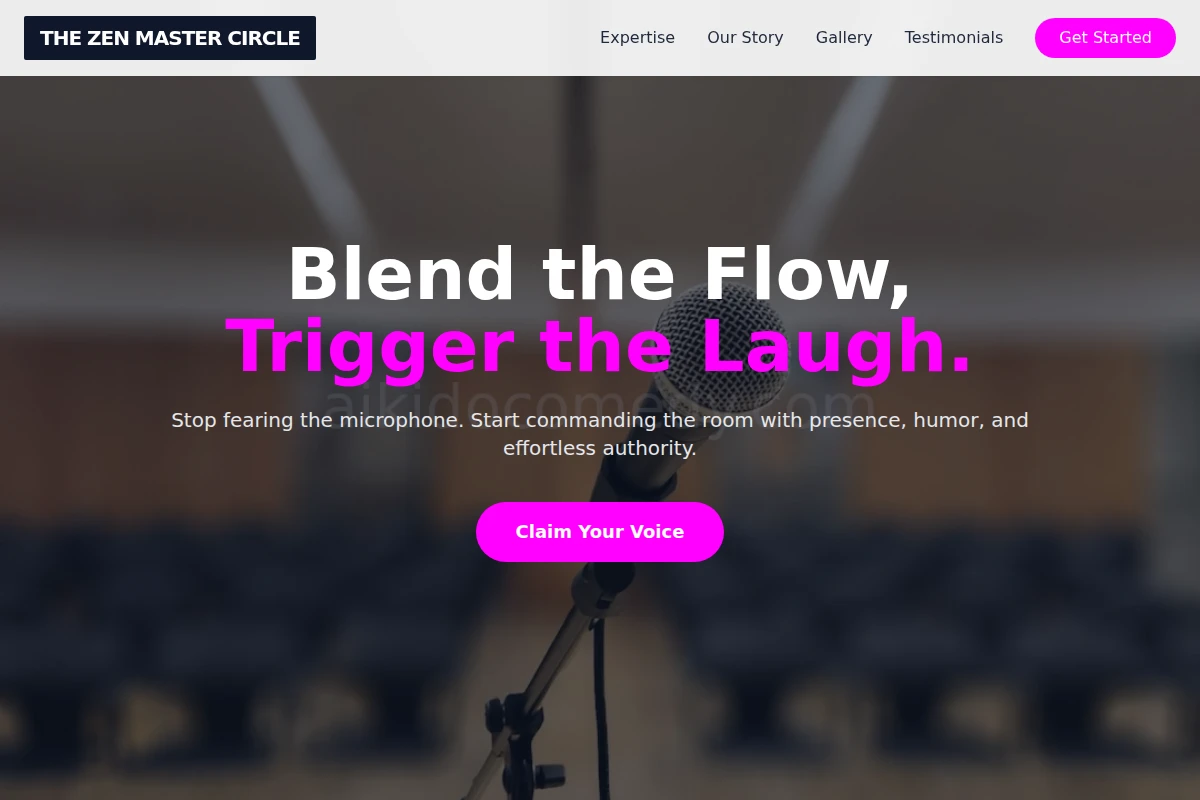Setup Public Speaking