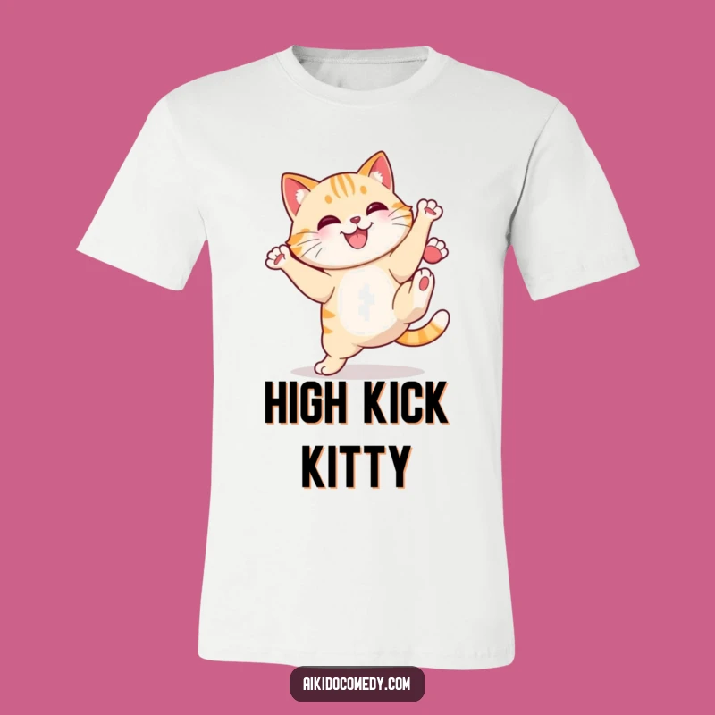 Funny Cat Karate T-Shirt - Unleash Your Inner Warrior Cat!