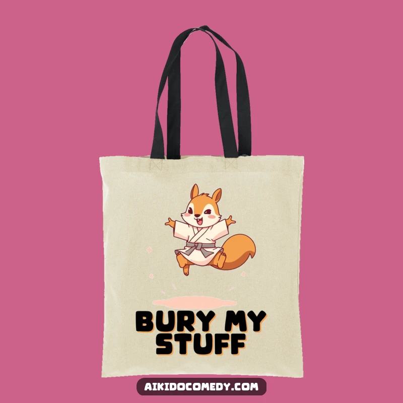 Funny Squirrel Leap Tote Bag - Carry Your Gear with Zest!